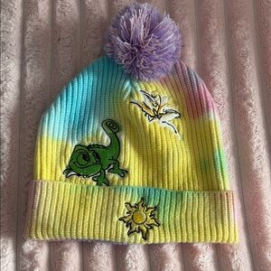 Disney Multicolor Beanie with Embroidered Characters